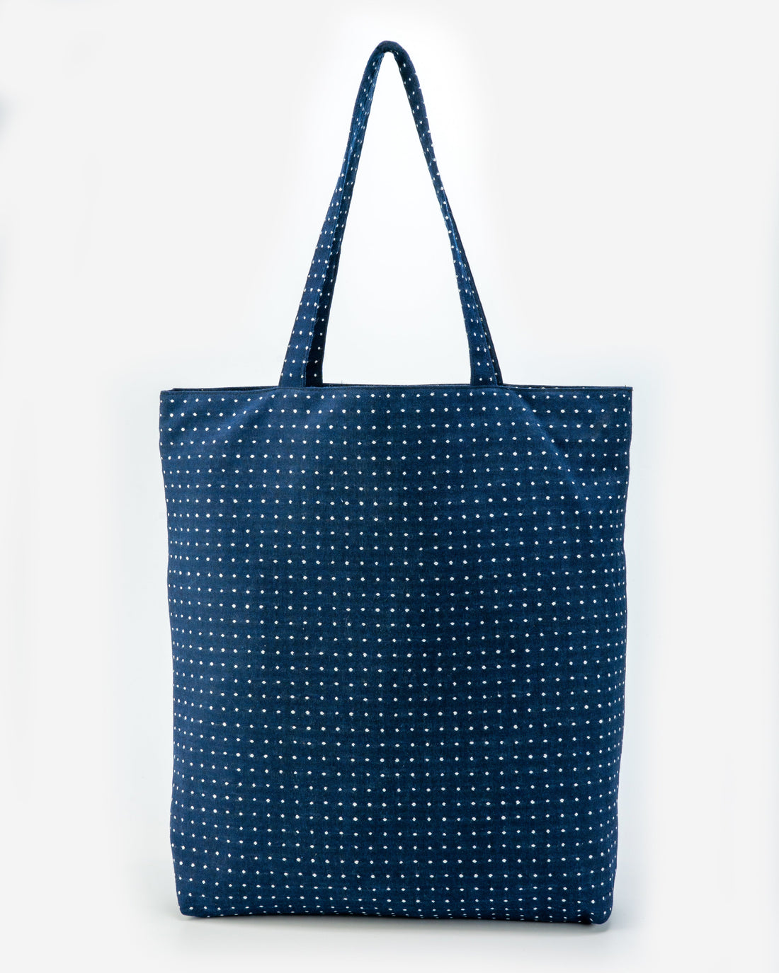 SUSTAINABLE LARGE POLKA-DOTS TOTE