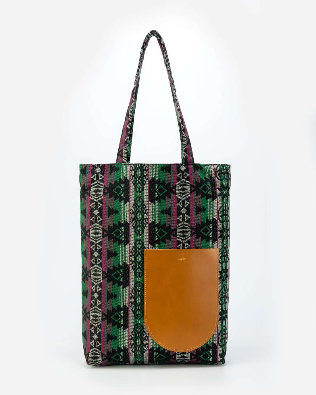 SUSTAINABLE SLIM MOTIF TOTE