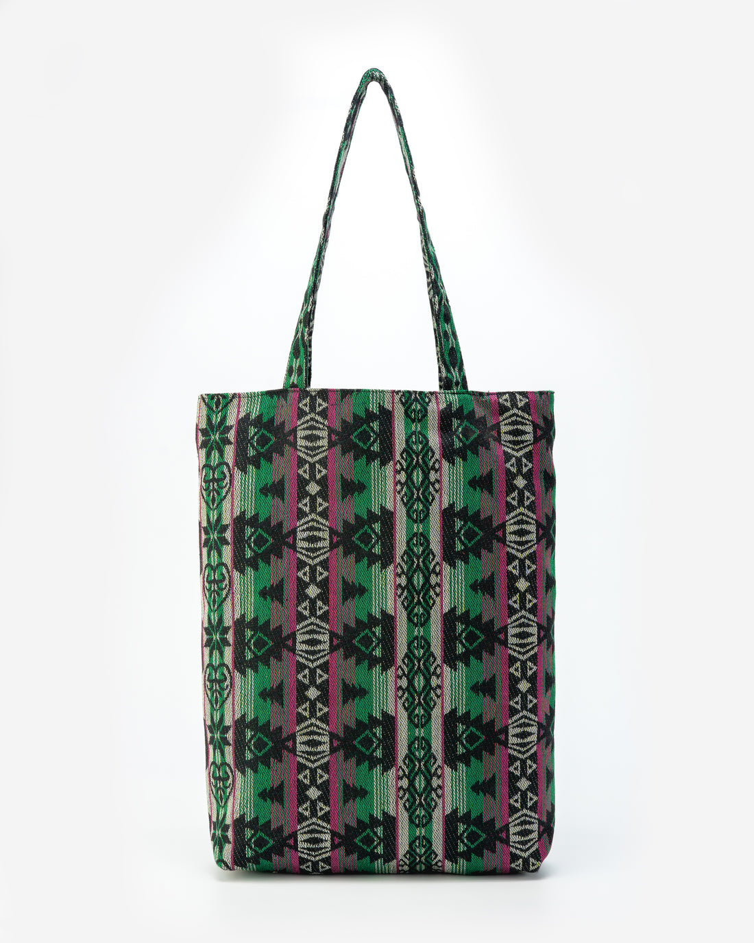 SUSTAINABLE SLIM MOTIF TOTE