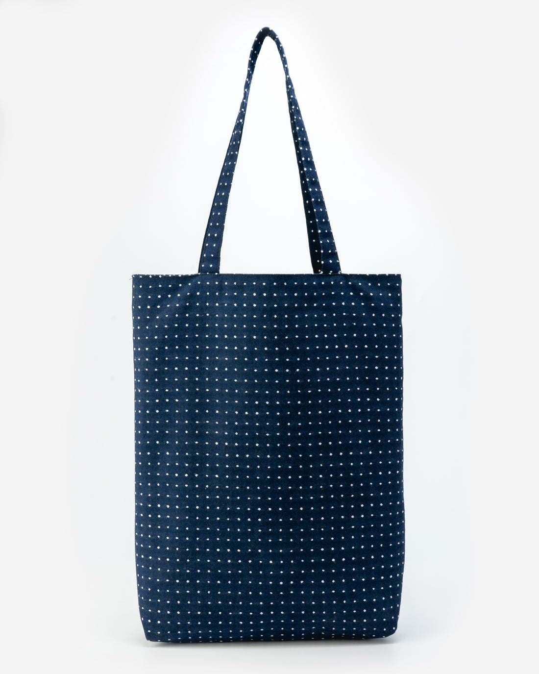 SUSTAINABLE SLIM POLKA-DOTS TOTE