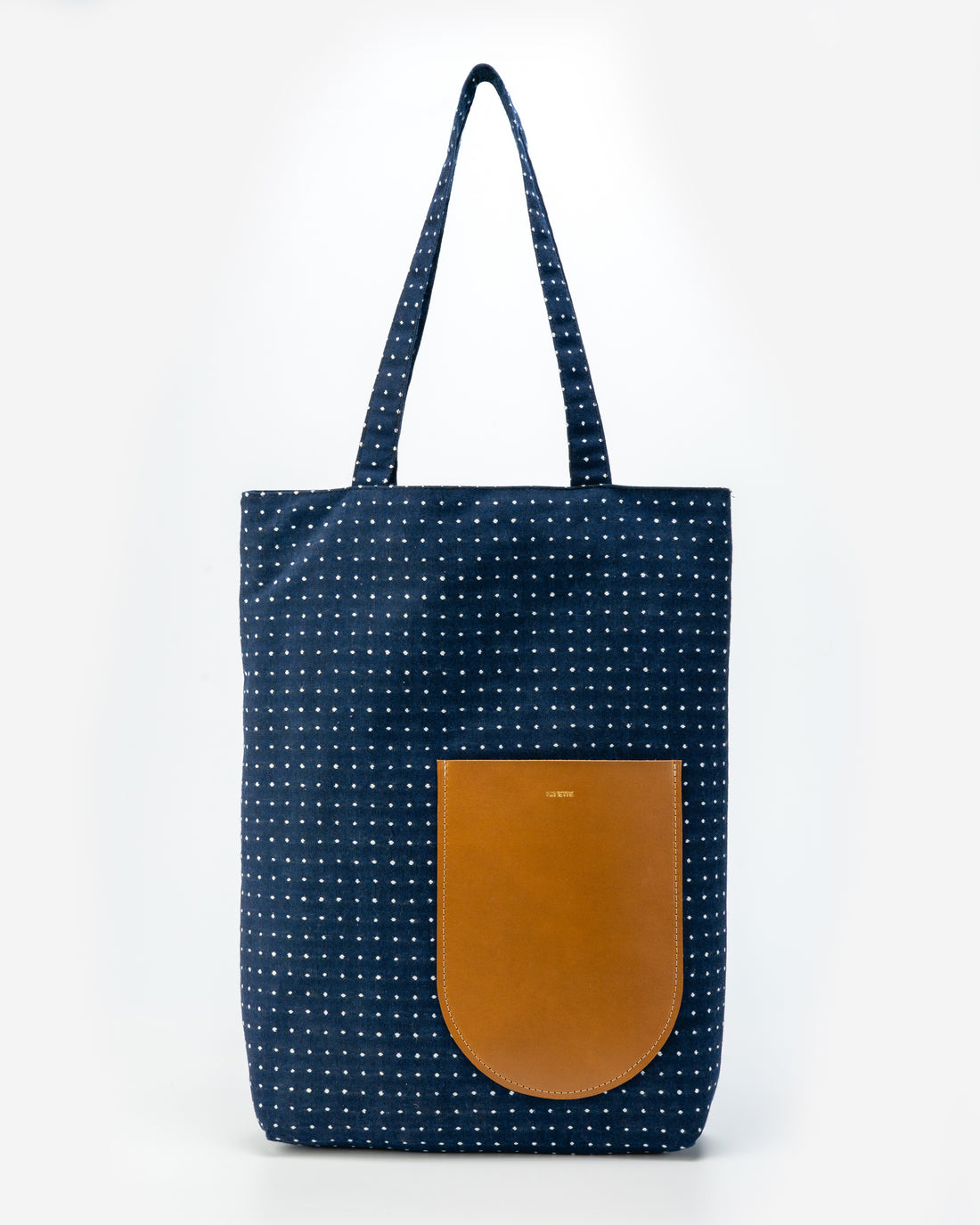 SUSTAINABLE SLIM POLKA-DOTS TOTE