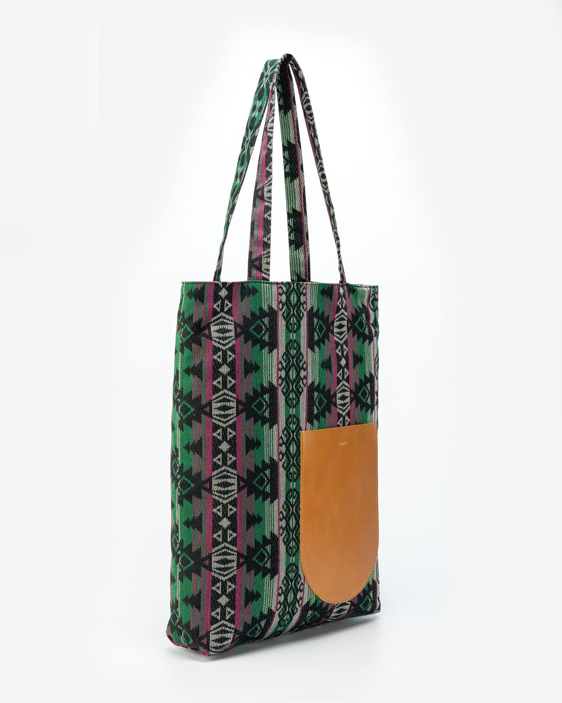 SUSTAINABLE SLIM MOTIF TOTE